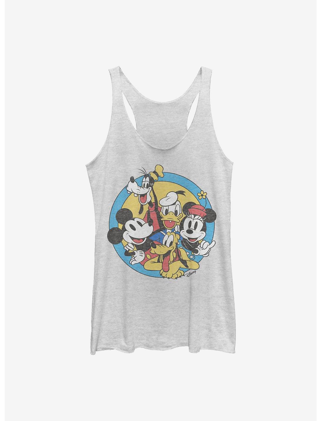 Disney Mickey Mouse Original Buddies Girls Tank, WHITE HTR, hi-res