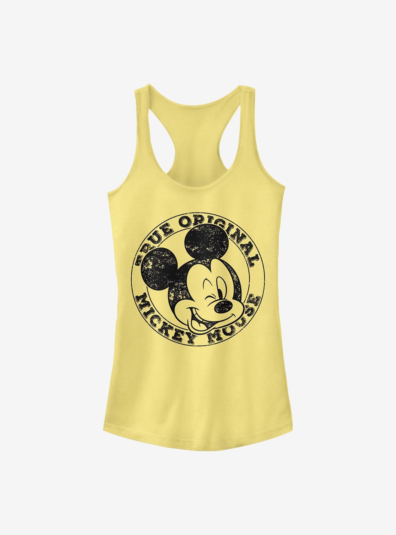 Disney Mickey Mouse Original Mickey Girls Tank, BANANA, hi-res