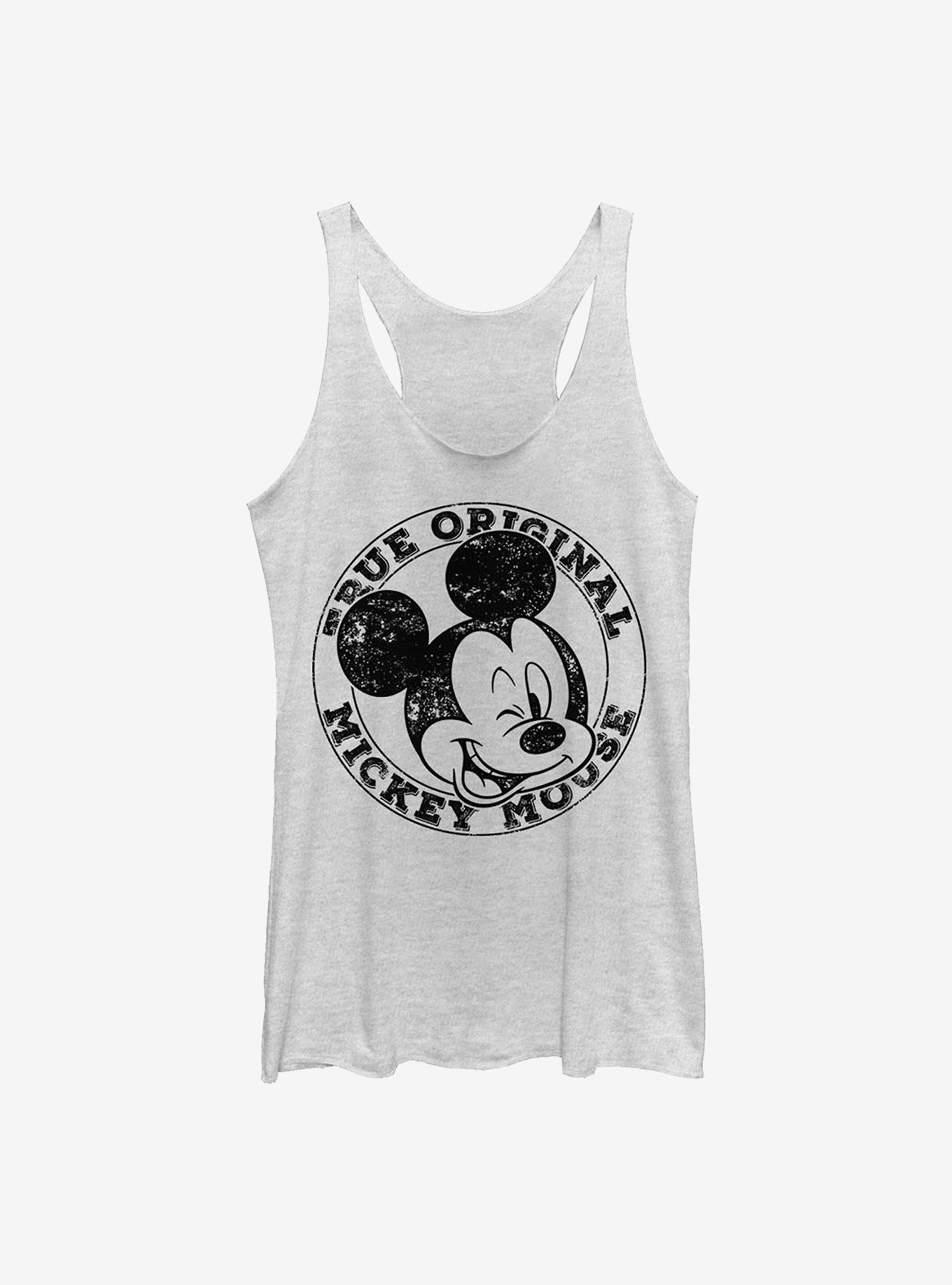 Disney Mickey Mouse Original Mickey Girls Tank, WHITE HTR, hi-res