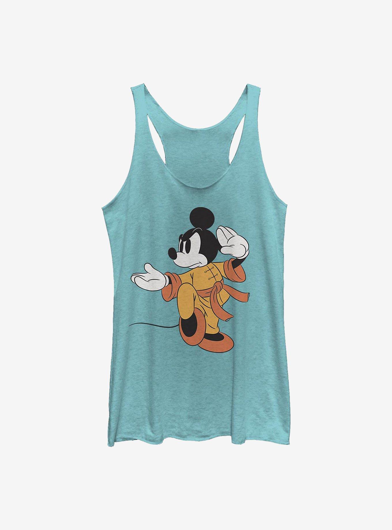 Disney Mickey Mouse Kung Fu Mickey Girls Tank, TAHI BLUE, hi-res