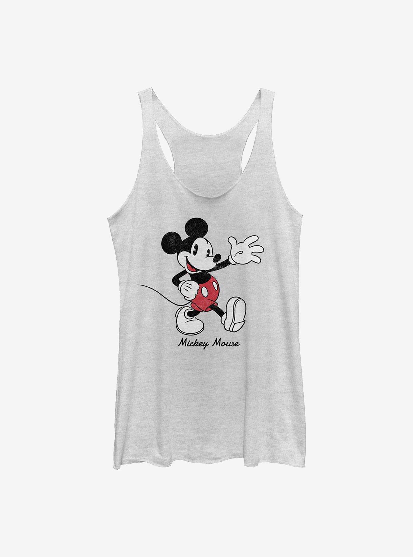 Disney Mickey Mouse Mickey Girls Tank, WHITE HTR, hi-res
