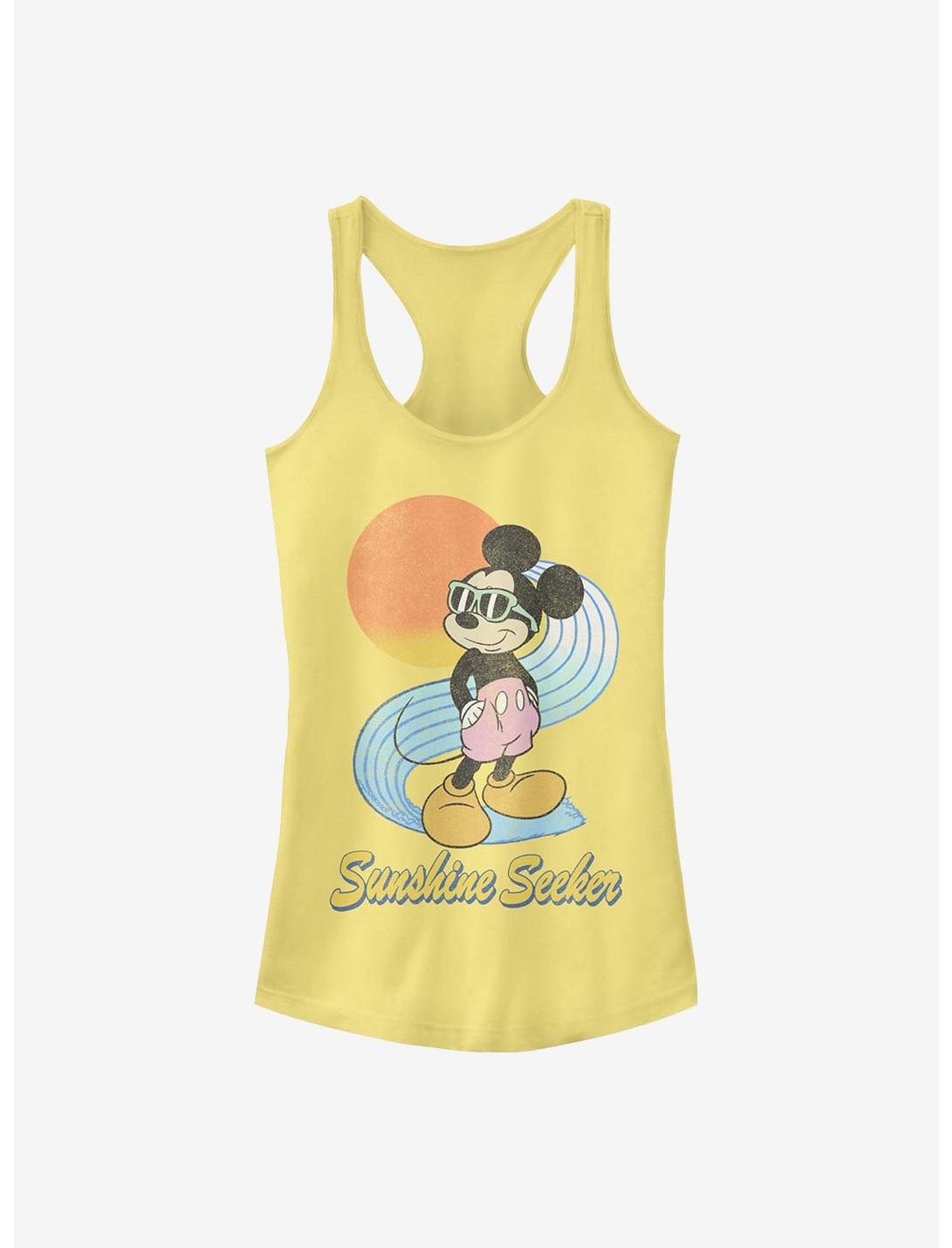 Disney Mickey Mouse Sunshine Seeker Girls Tank, BANANA, hi-res
