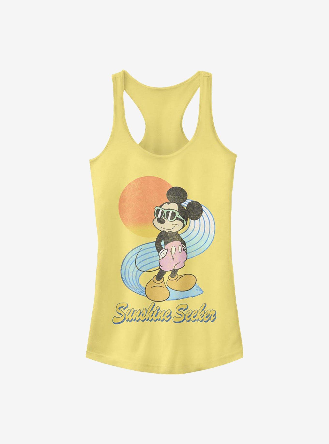 Disney Mickey Mouse Sunshine Seeker Girls Tank, BANANA, hi-res