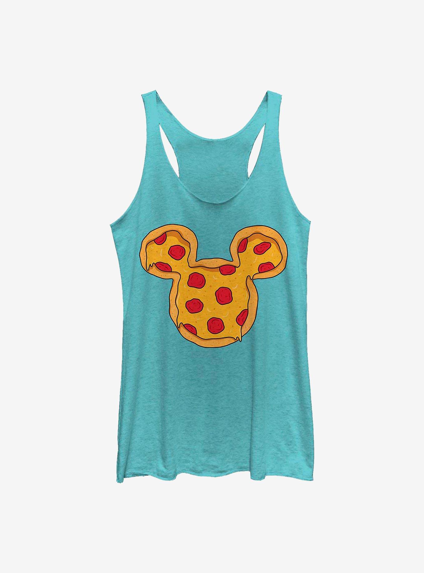 Disney Mickey Mouse Mickey Pizza Ears Girls Tank, TAHI BLUE, hi-res