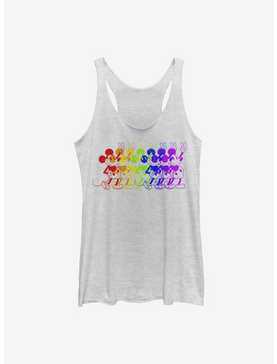 Disney Mickey Mouse Rainbow Mouse Girls Tank, , hi-res