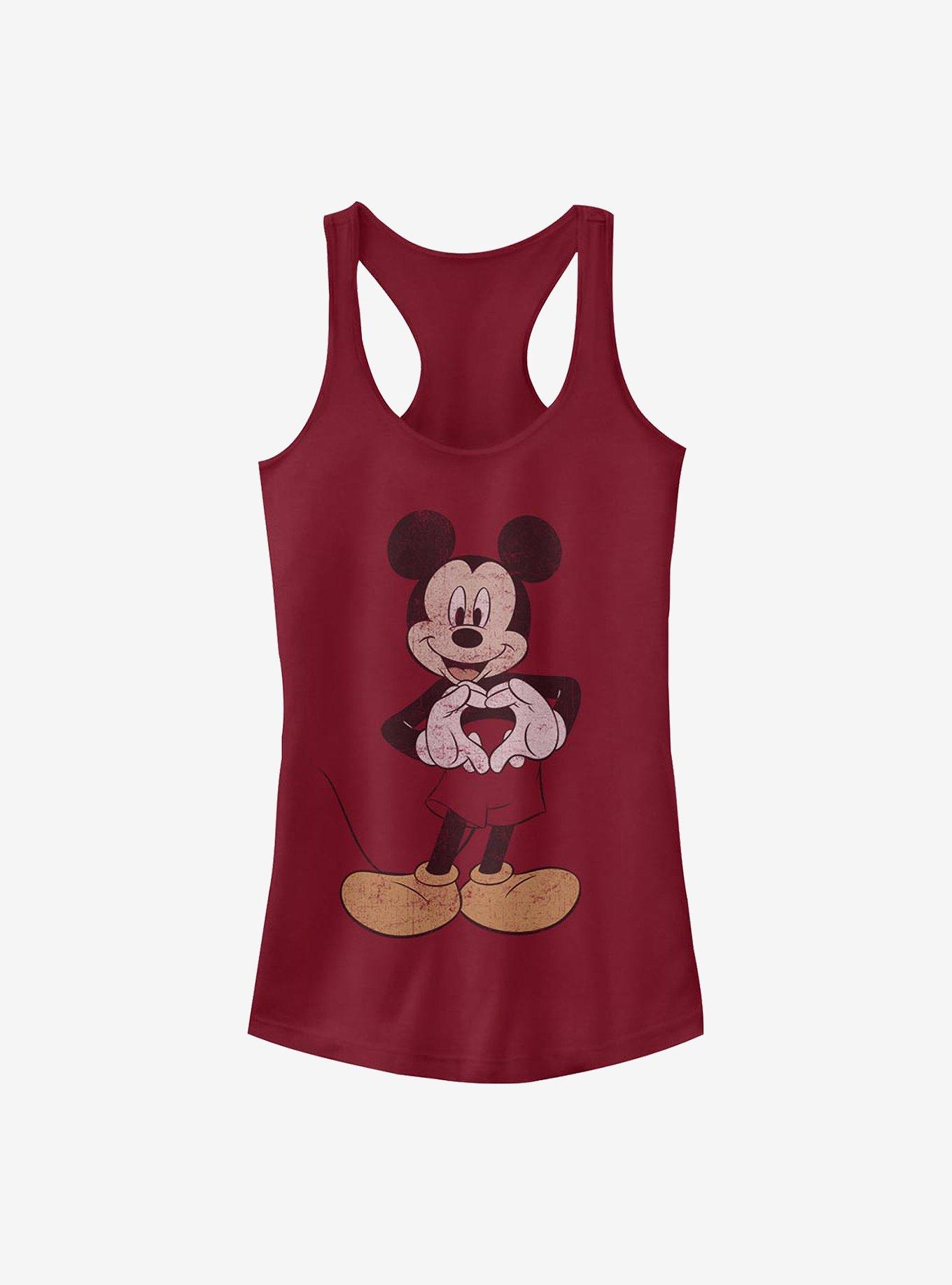 Disney Mickey Mouse Vintage Mickey Girls Tank, SCARLET, hi-res