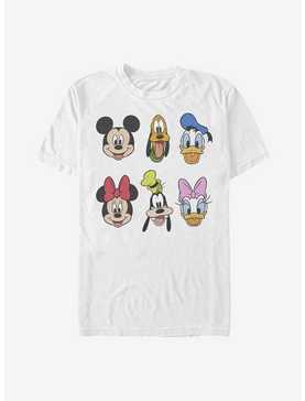 Disney Mickey Mouse & Friends Always Trending Stack T-Shirt, WHITE, hi-res