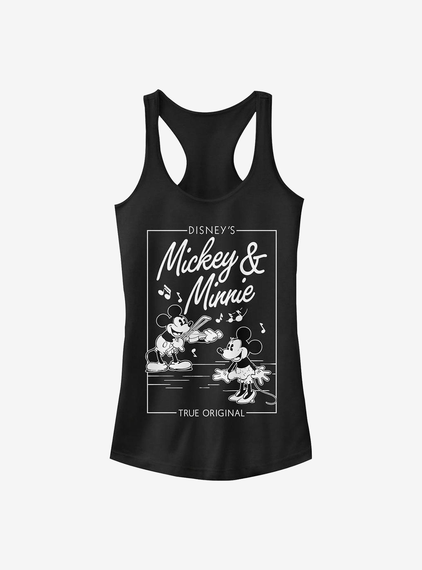 Disney Mickey Mouse Black Tank Top