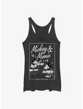 Disney Mickey Mouse & Minnie Mouse Music Cover Girls Tank Top, , hi-res