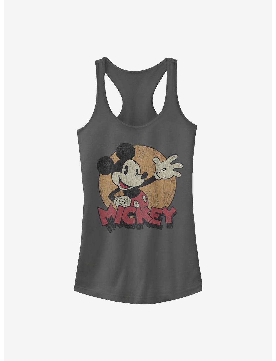 Disney Mickey Mouse Tried And True Girls Tank, CHARCOAL, hi-res