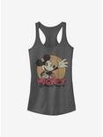 Disney Mickey Mouse Tried And True Girls Tank, CHARCOAL, hi-res