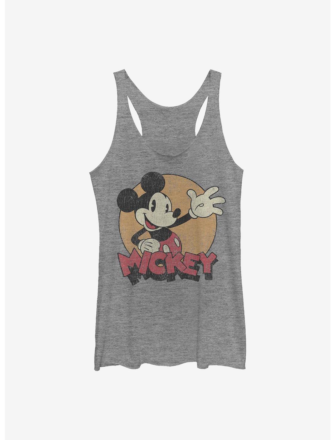 Disney Mickey Mouse Tried And True Girls Tank, GRAY HTR, hi-res