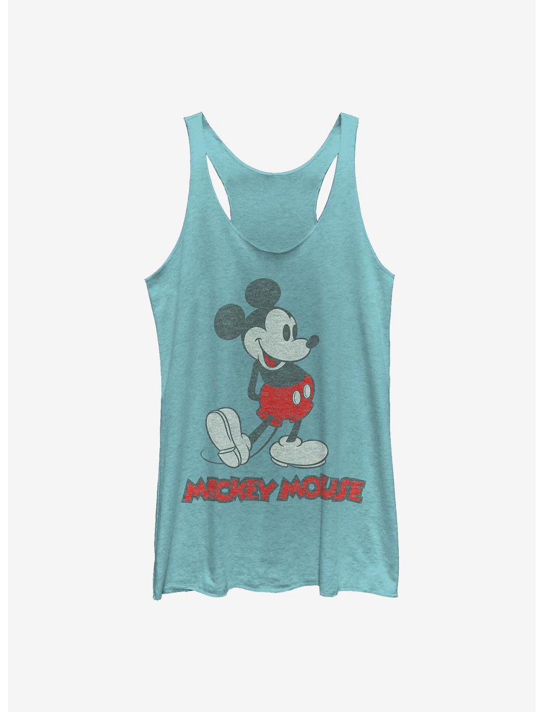 Disney Mickey Mouse Vintage Mickey Girls Tank, TAHI BLUE, hi-res