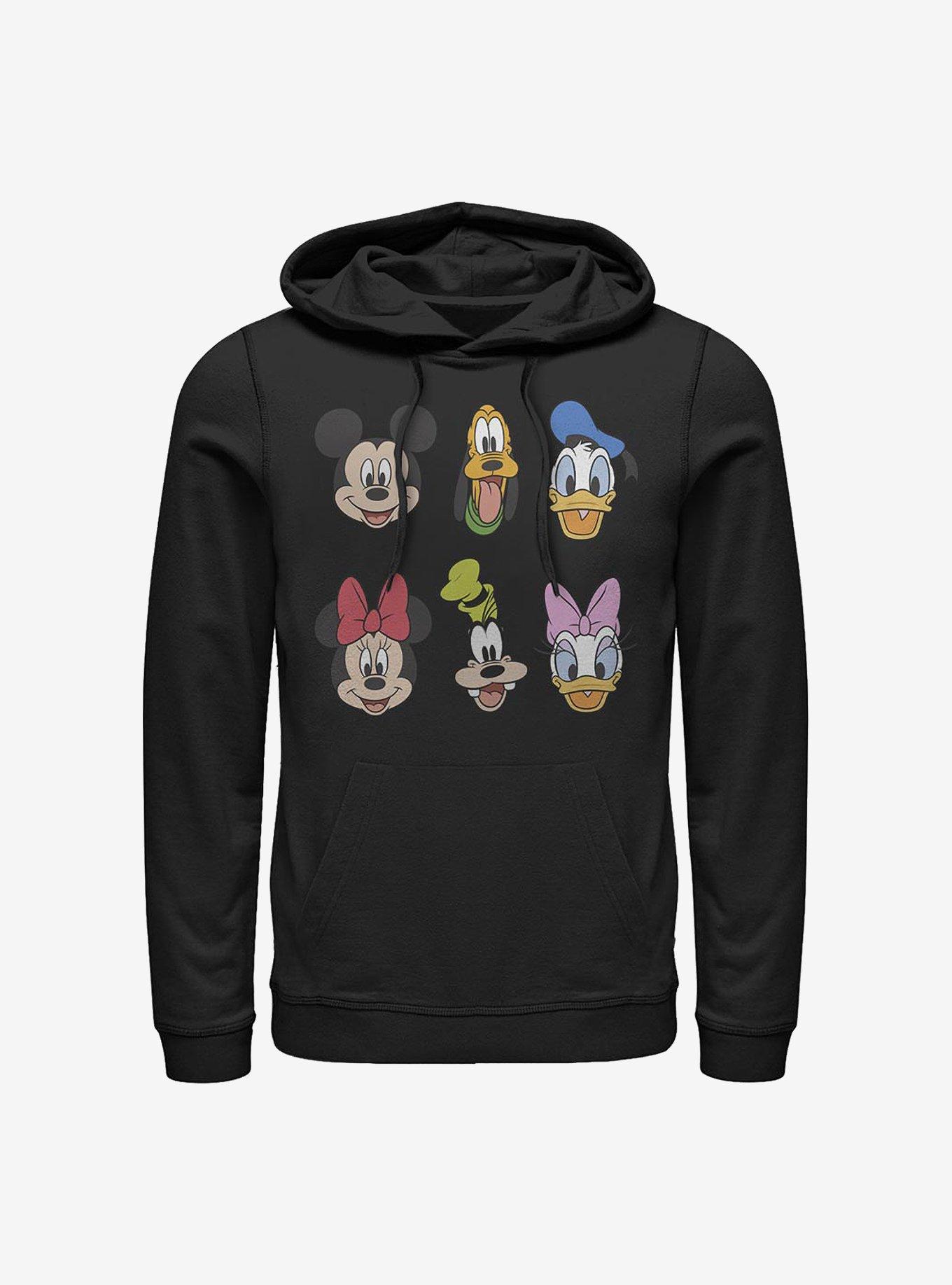 Disney Mickey Mouse & Friends Always Trending Stack Hoodie, BLACK, hi-res