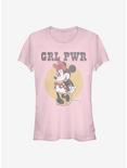 Disney Minnie Mouse Grl Pwr Minnie Girls T-Shirt, LIGHT PINK, hi-res