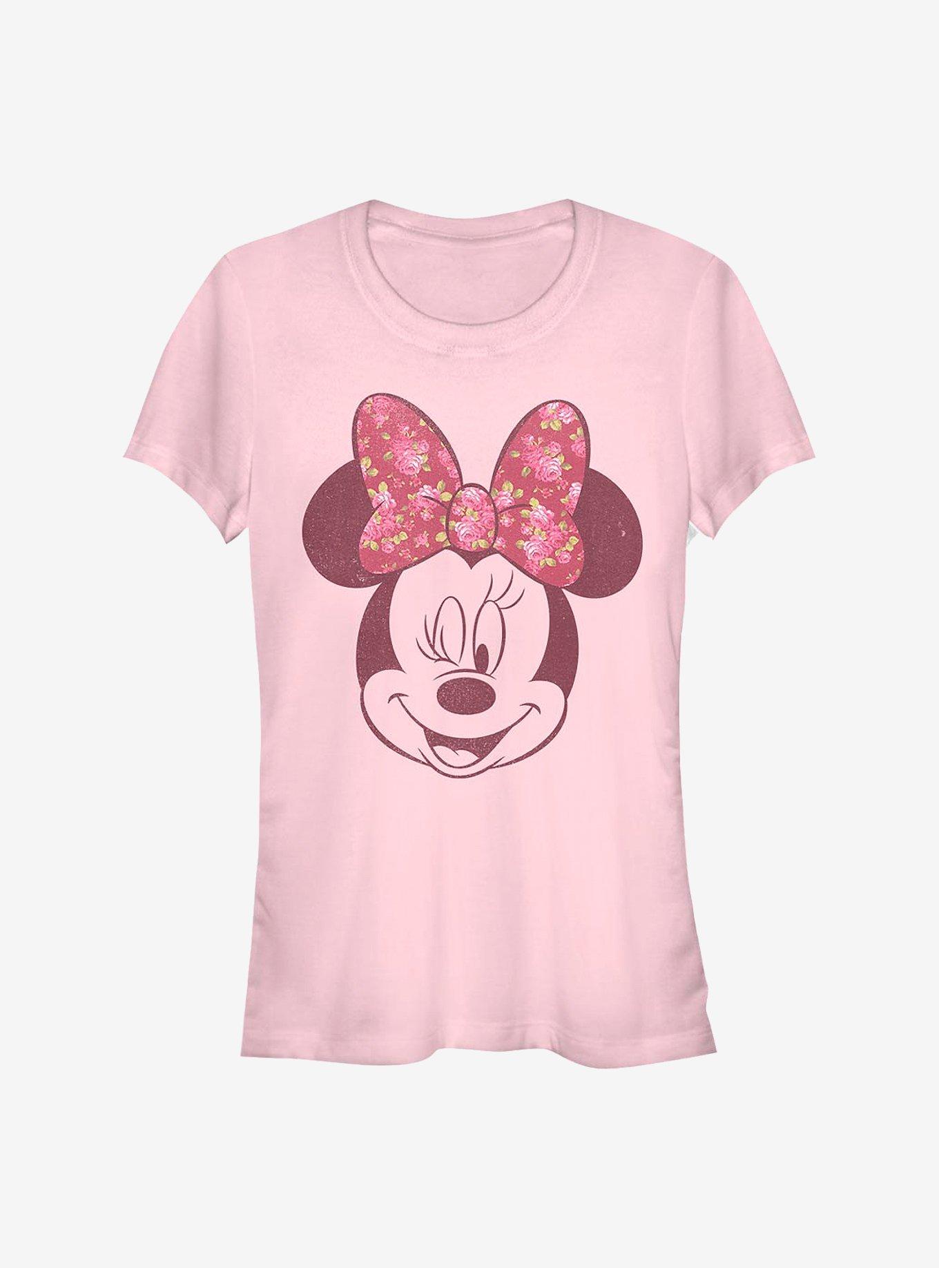 Disney Minnie Mouse Love Rose Girls T-Shirt, LIGHT PINK, hi-res