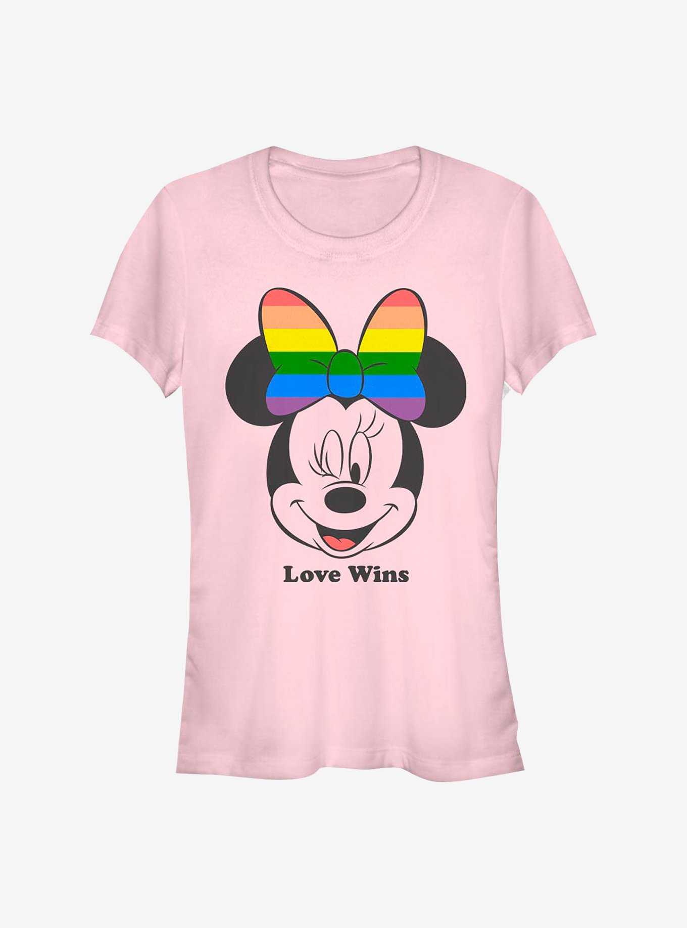 Disney Minnie Mouse Love Wins Girls T-Shirt, , hi-res