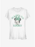 Disney Minnie Mouse Lucky Minnie Girls T-Shirt, WHITE, hi-res