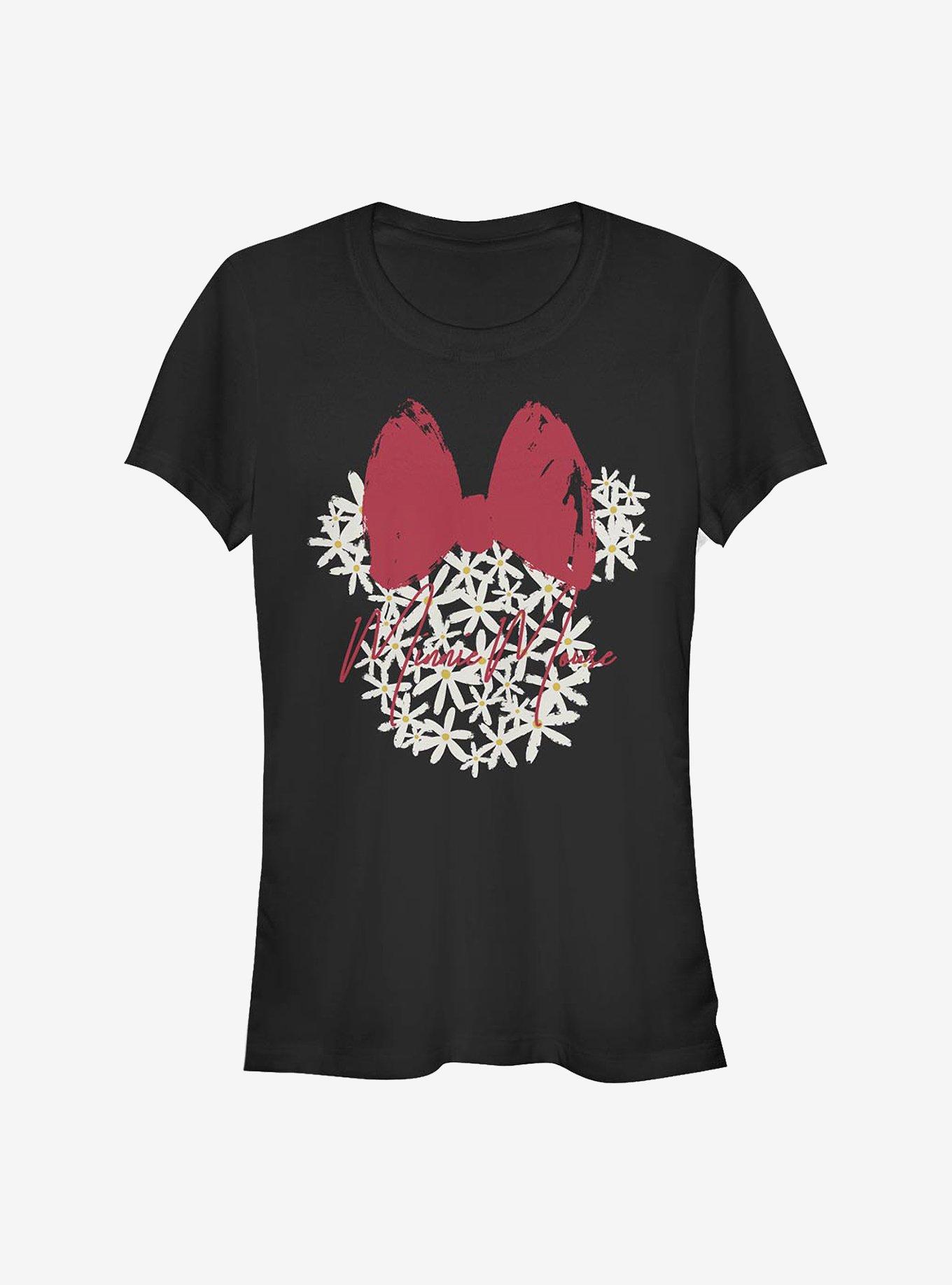 Disney Minnie Mouse Floral Girls T-Shirt