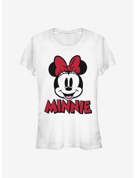 Disney Minnie Mouse Minnie Chenille Patch Girls T-Shirt, , hi-res