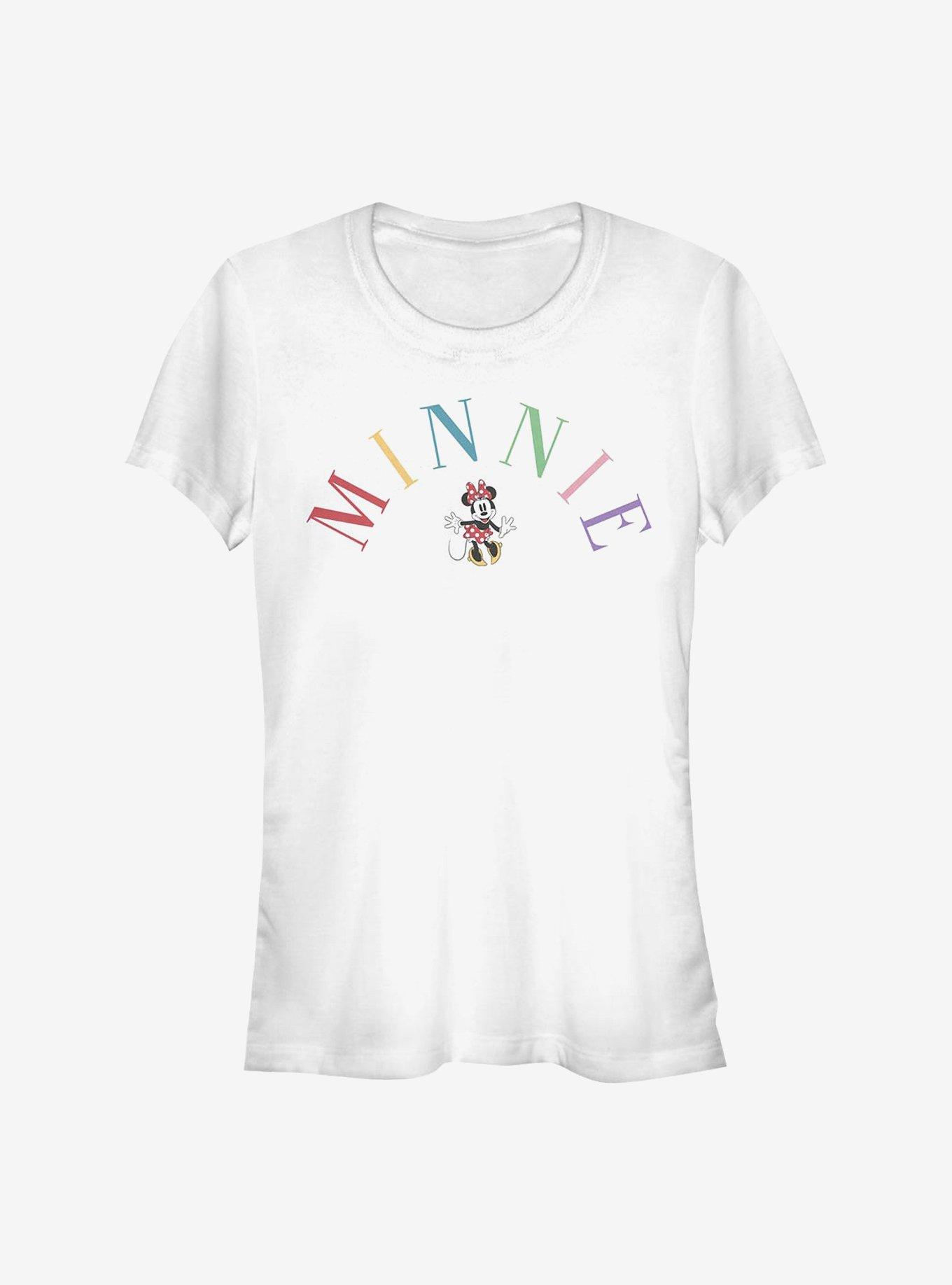 Disney Minnie Mouse Embroidery Girls T-Shirt