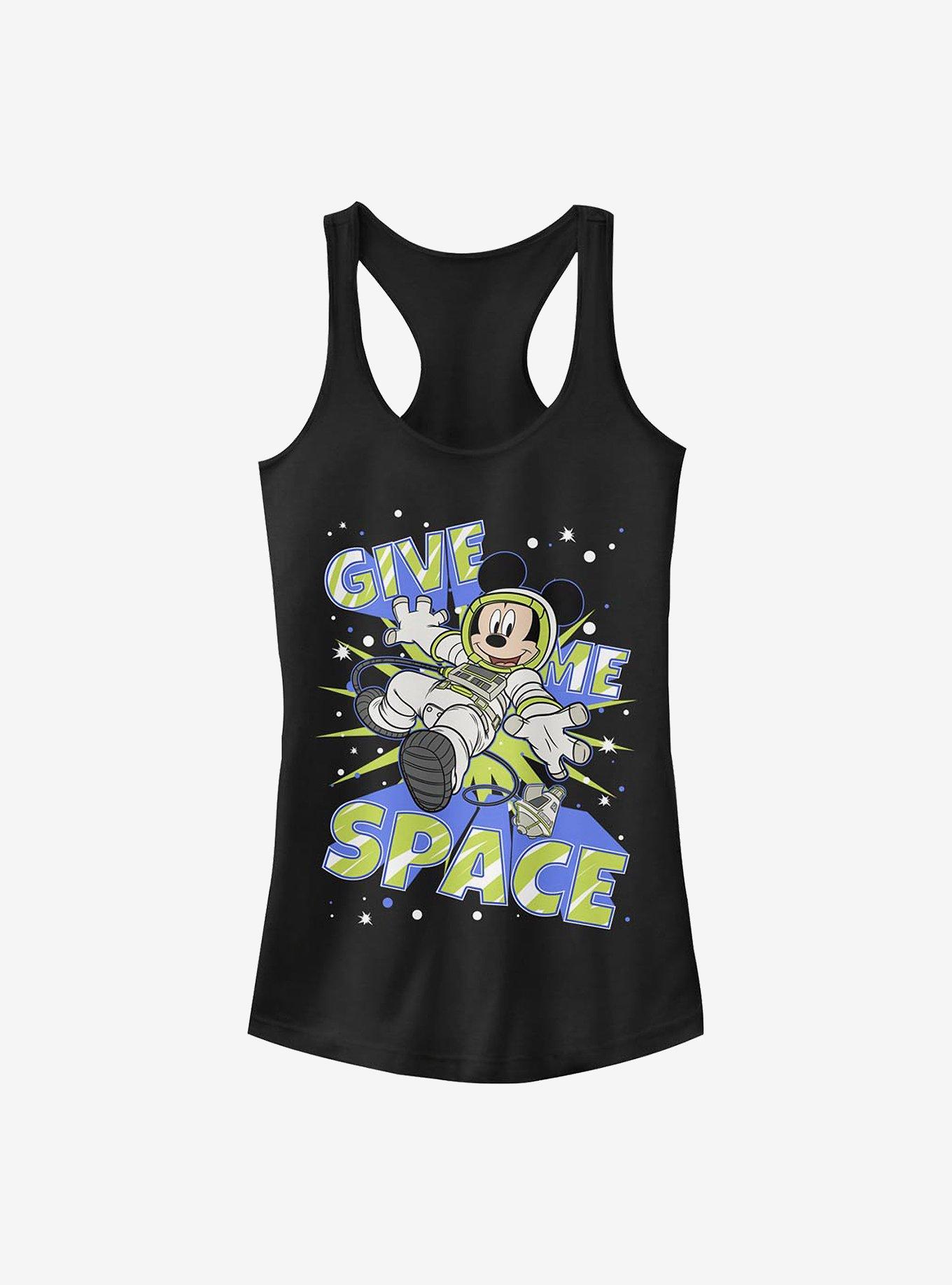 Disney Mickey Mouse Spacey Mickey Girls Tank, BLACK, hi-res
