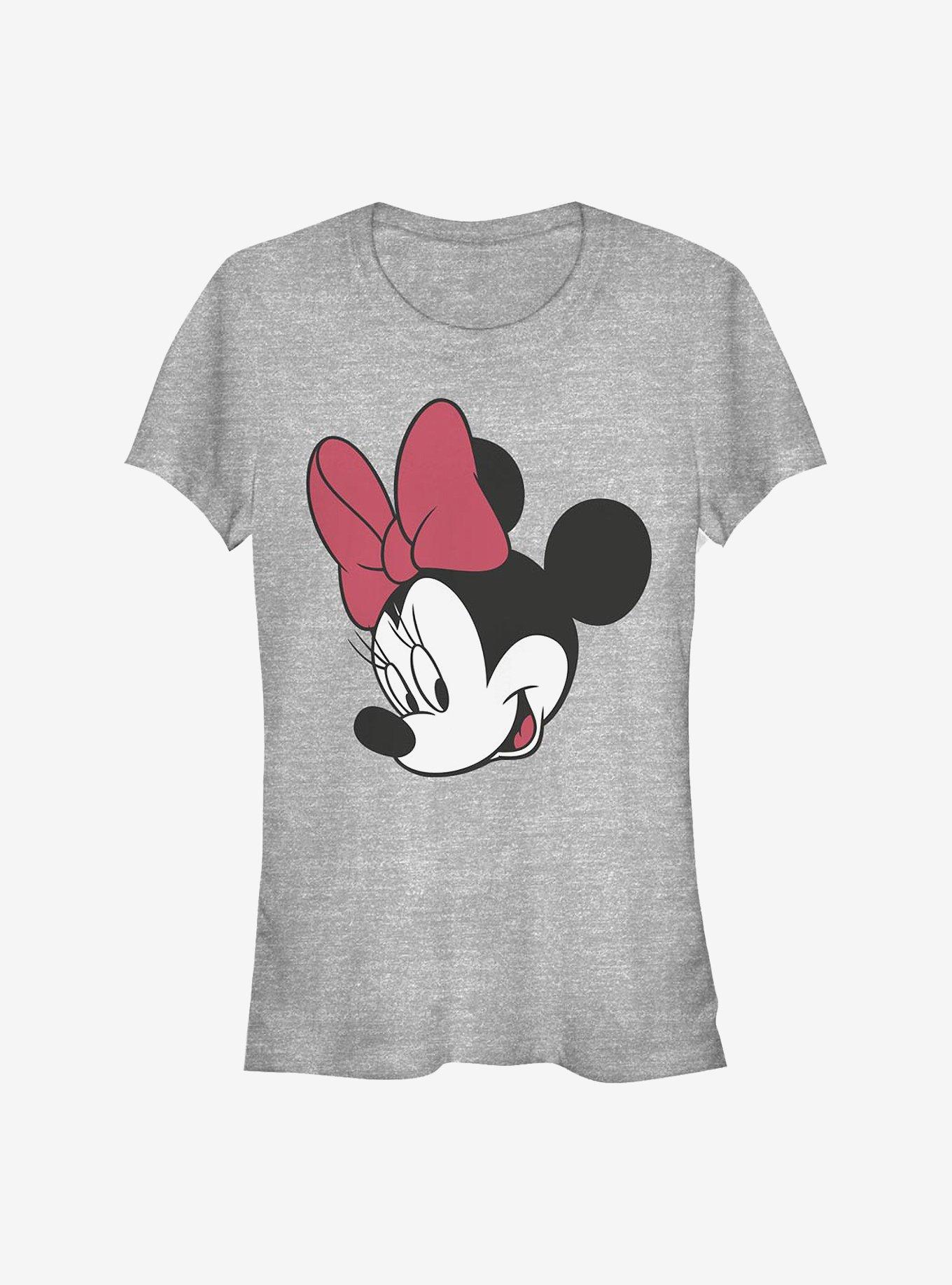 Disney Minnie Mouse Minnie Smile Girls T-Shirt, ATH HTR, hi-res