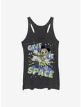 Disney Mickey Mouse Spacey Mickey Girls Tank, BLK HTR, hi-res