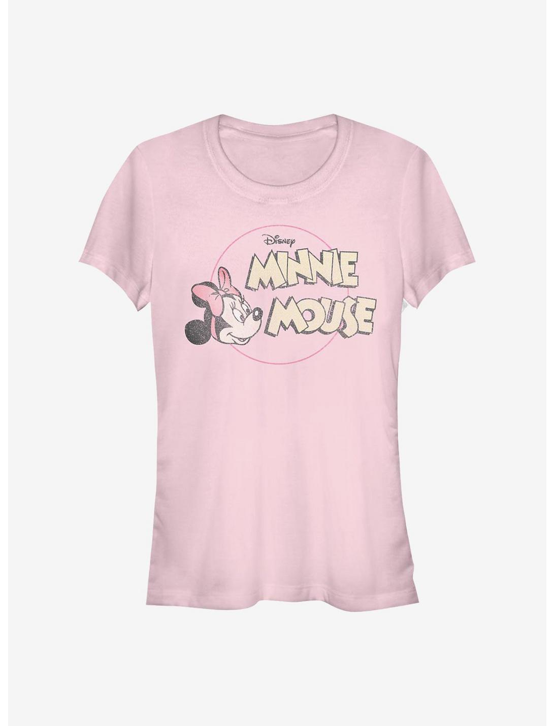 Disney Minnie Mouse Retro Minnie Girls T-Shirt, LIGHT PINK, hi-res
