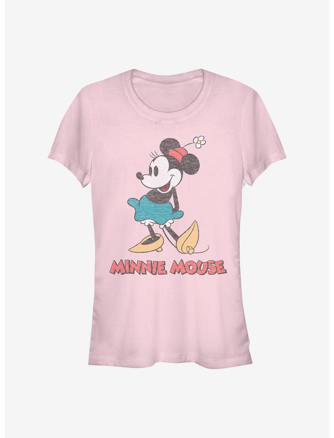 Disney Minnie Mouse Vintage Minnie Girls T-Shirt, LIGHT PINK, hi-res