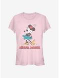 Disney Minnie Mouse Vintage Minnie Girls T-Shirt, LIGHT PINK, hi-res