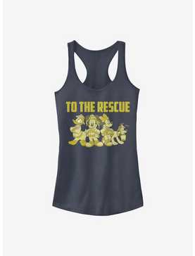 Disney Mickey Mouse Thanks Firefighters Girls Tank, , hi-res