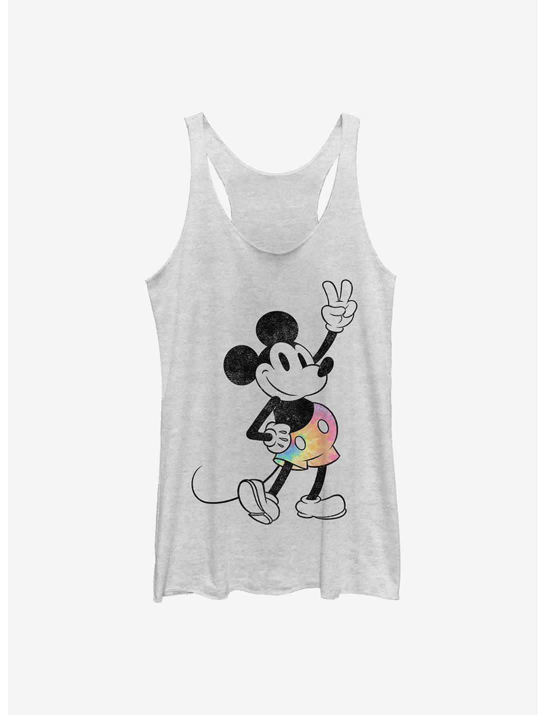 Disney Mickey Mouse Tie Dye Mickey Girls Tank, WHITE HTR, hi-res