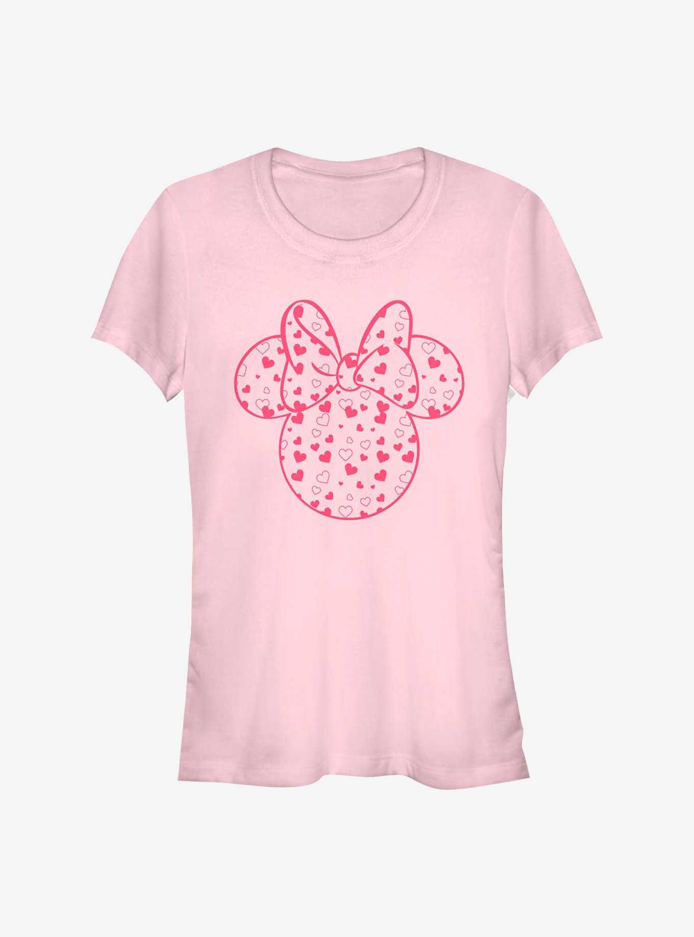 Disney Minnie Mouse Minnie Hearts Fill Girls T-Shirt, , hi-res