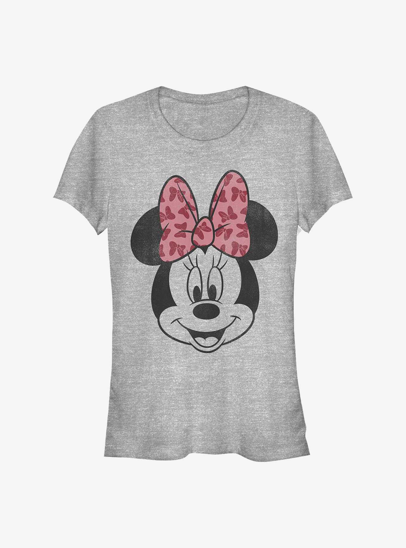Disney Minnie Mouse Modern Minnie Face Girls T-Shirt, , hi-res