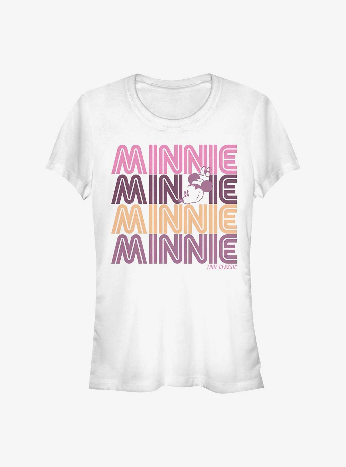 Disney Minnie Mouse Retro Stack Minnie Girls T-Shirt, , hi-res