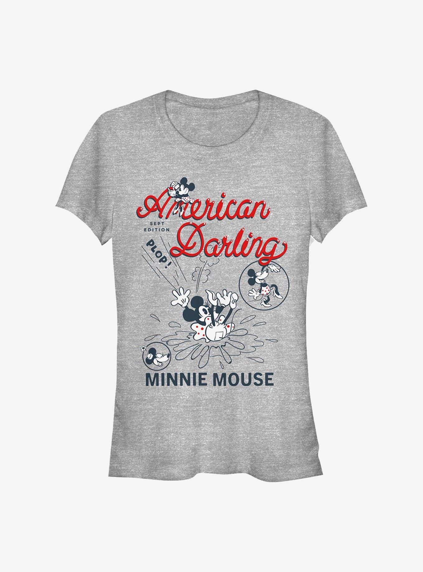 Disney Minnie Mouse Minnie Darling Comic Girls T-Shirt, ATH HTR, hi-res