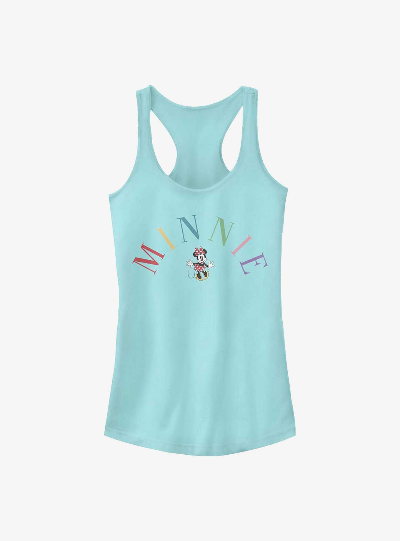 Disney Minnie Mouse Minnie Embroidery Girls Tank, , hi-res