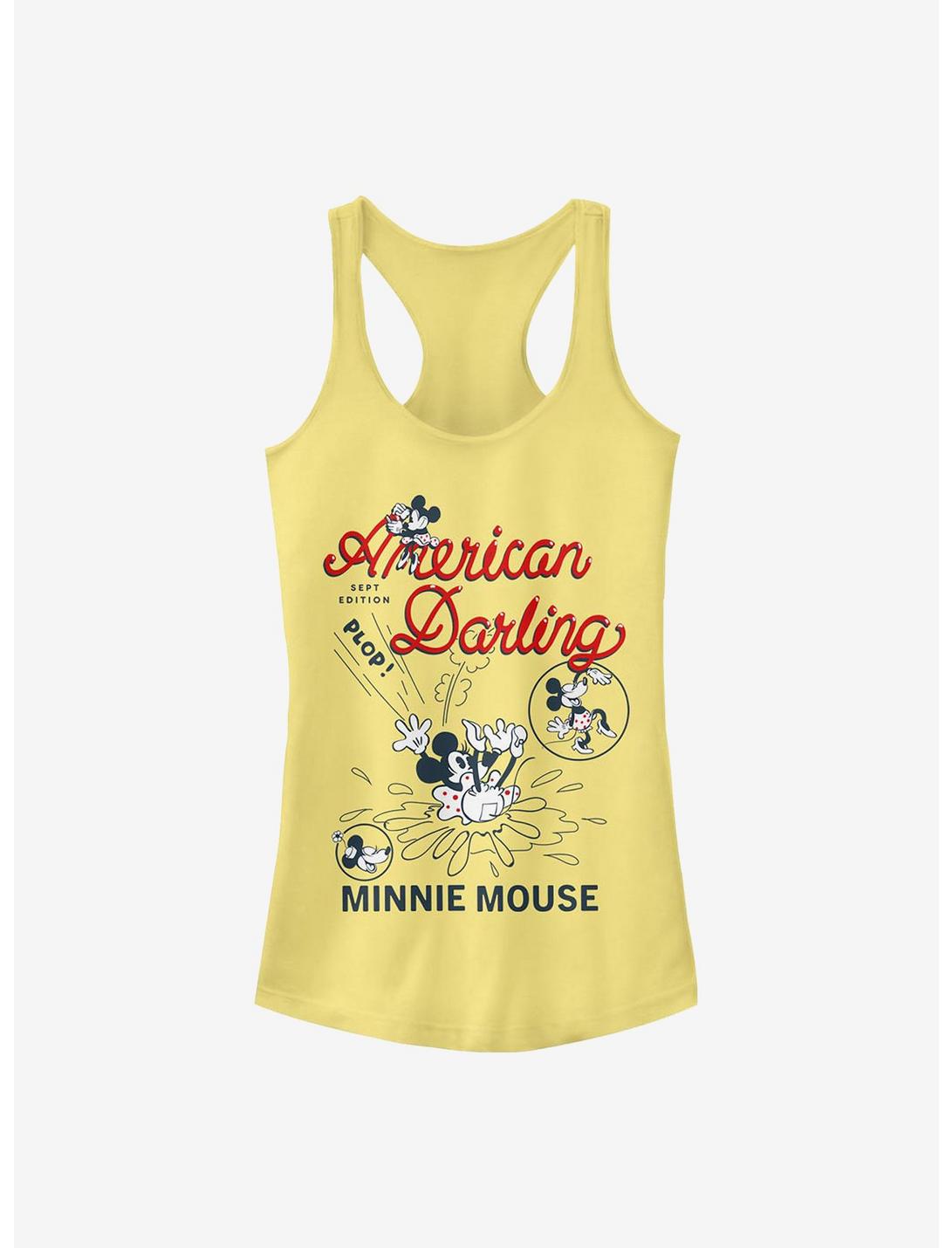 Disney Minnie Mouse Minnie Darling Comic Girls Tank, BANANA, hi-res