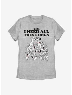 Disney 101 Dalmatians All These Dogs Womens T-Shirt, , hi-res