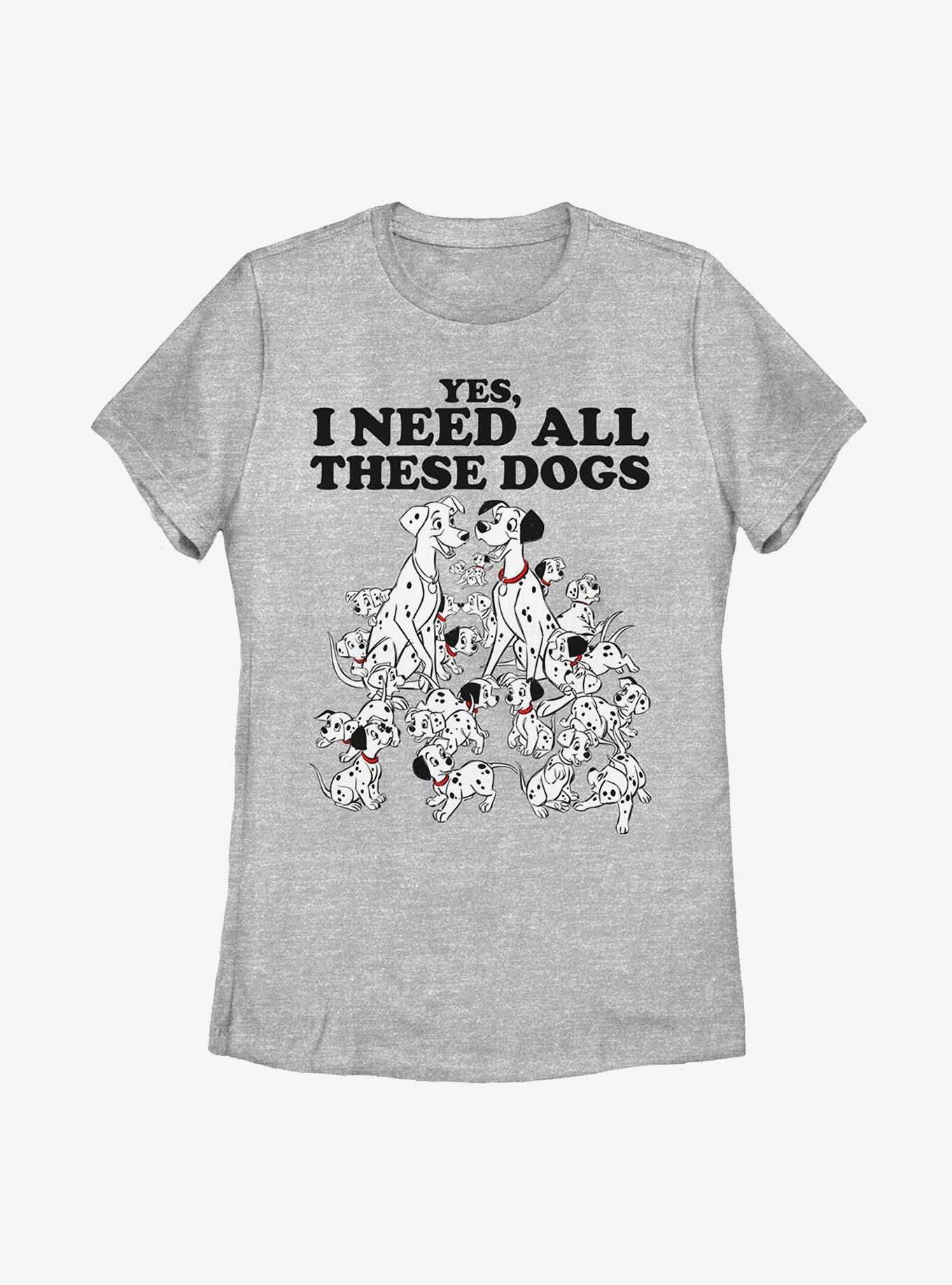 Disney 101 Dalmatians All These Dogs Womens T-Shirt, , hi-res
