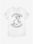 Disney 101 Dalmatians Always Hungry Roly Womens T-Shirt, WHITE, hi-res