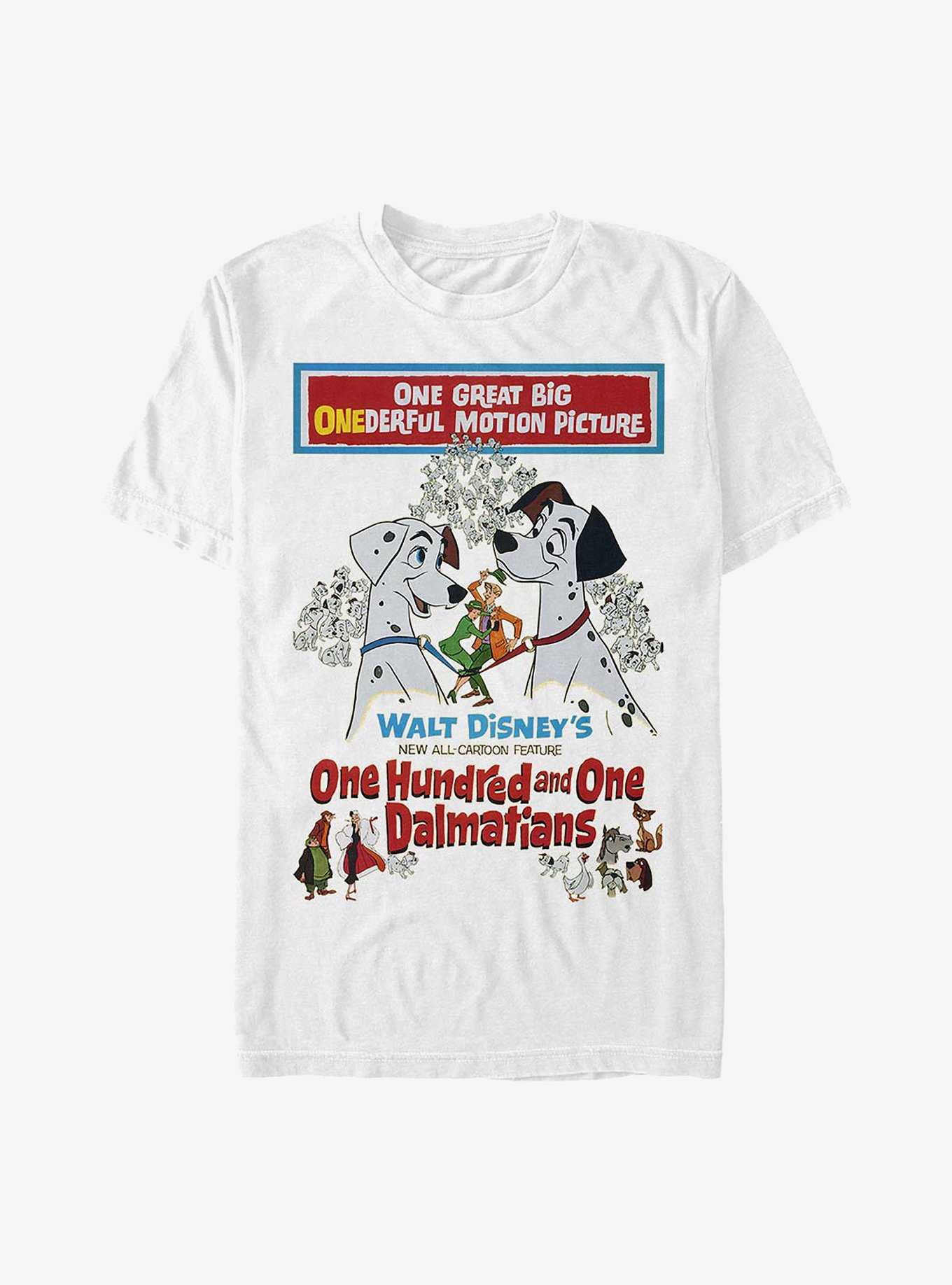 Disney 101 Dalmatians Vintage Poster T-Shirt, , hi-res