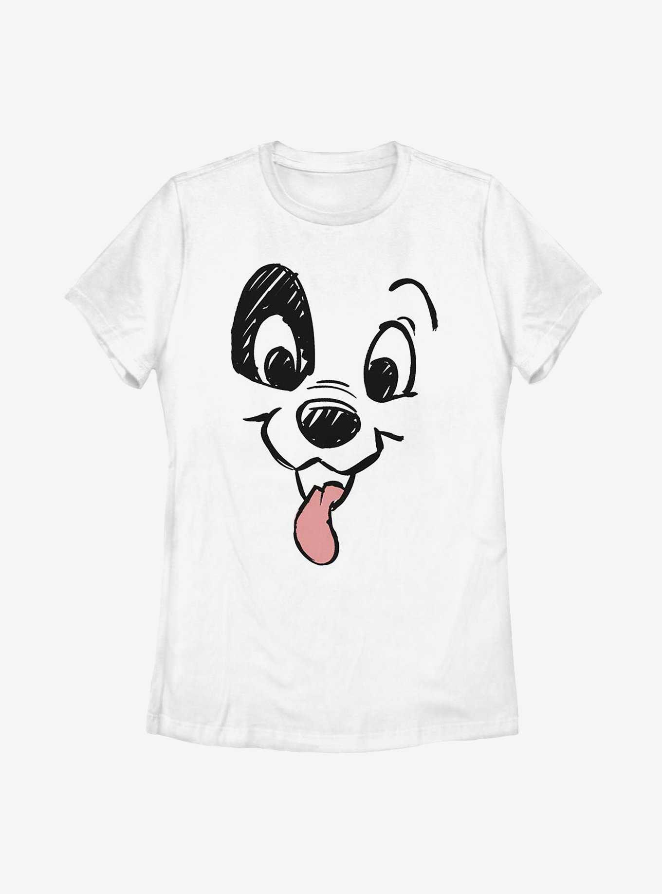 Disney 101 Dalmatians Big Face Womens T-Shirt, , hi-res