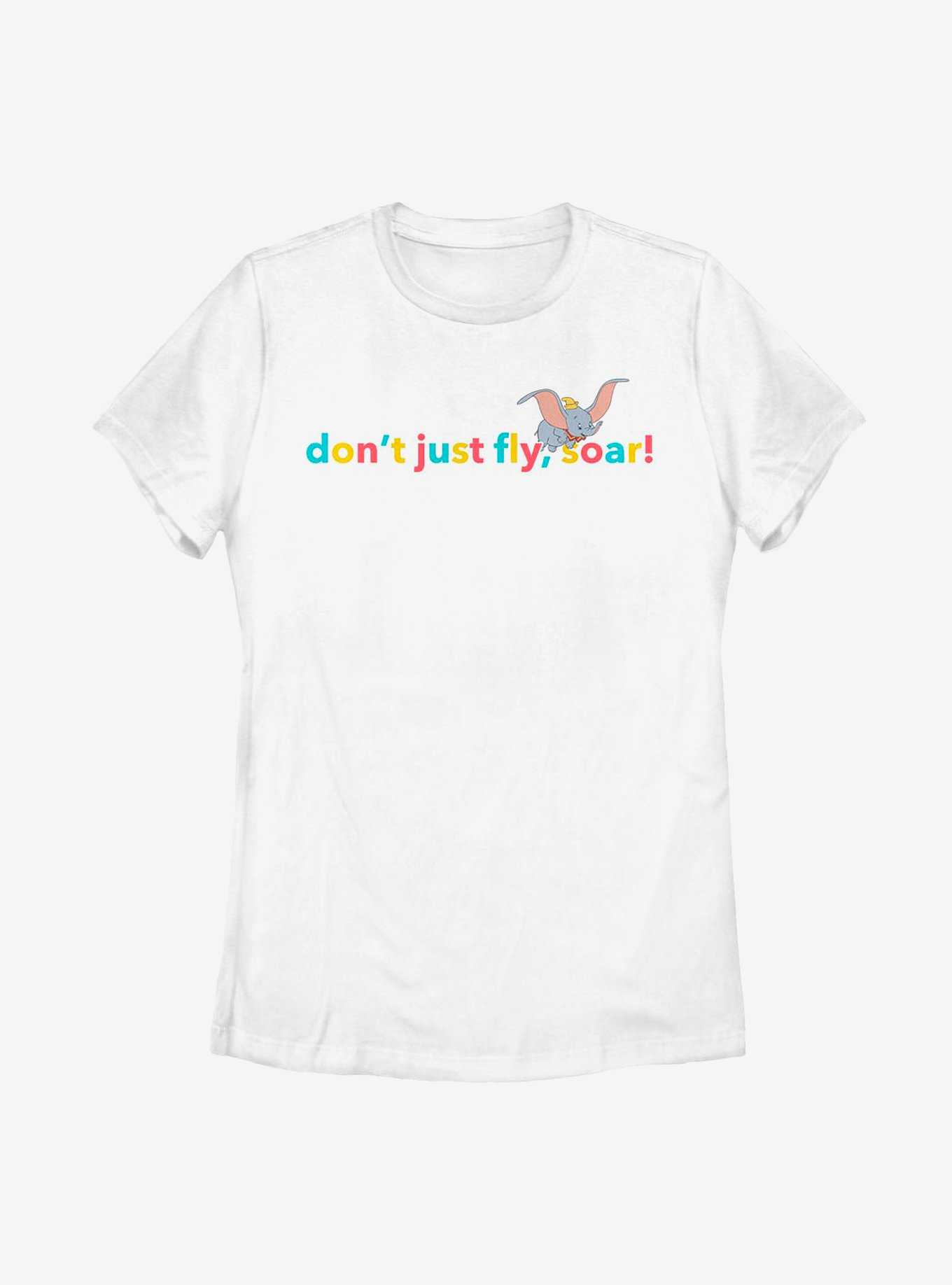 Disney Dumbo Color Fly Womens T-Shirt, , hi-res