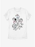 Disney 101 Dalmatians Big Pups Womens T-Shirt, WHITE, hi-res