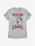Disney 101 Dalmatians Vintage Poster Womens T-Shirt, ATH HTR, hi-res