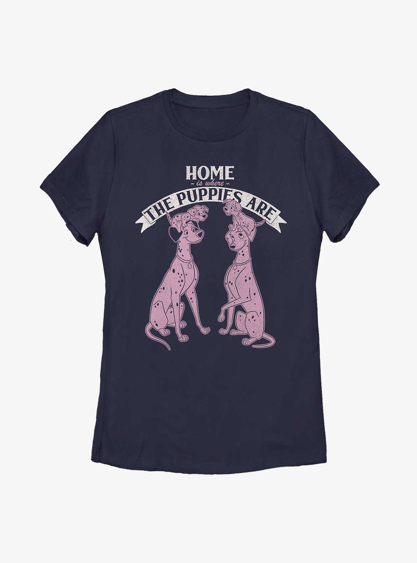 Disney 101 Dalmatians Home Sweet Dogs Womens T-Shirt, , hi-res