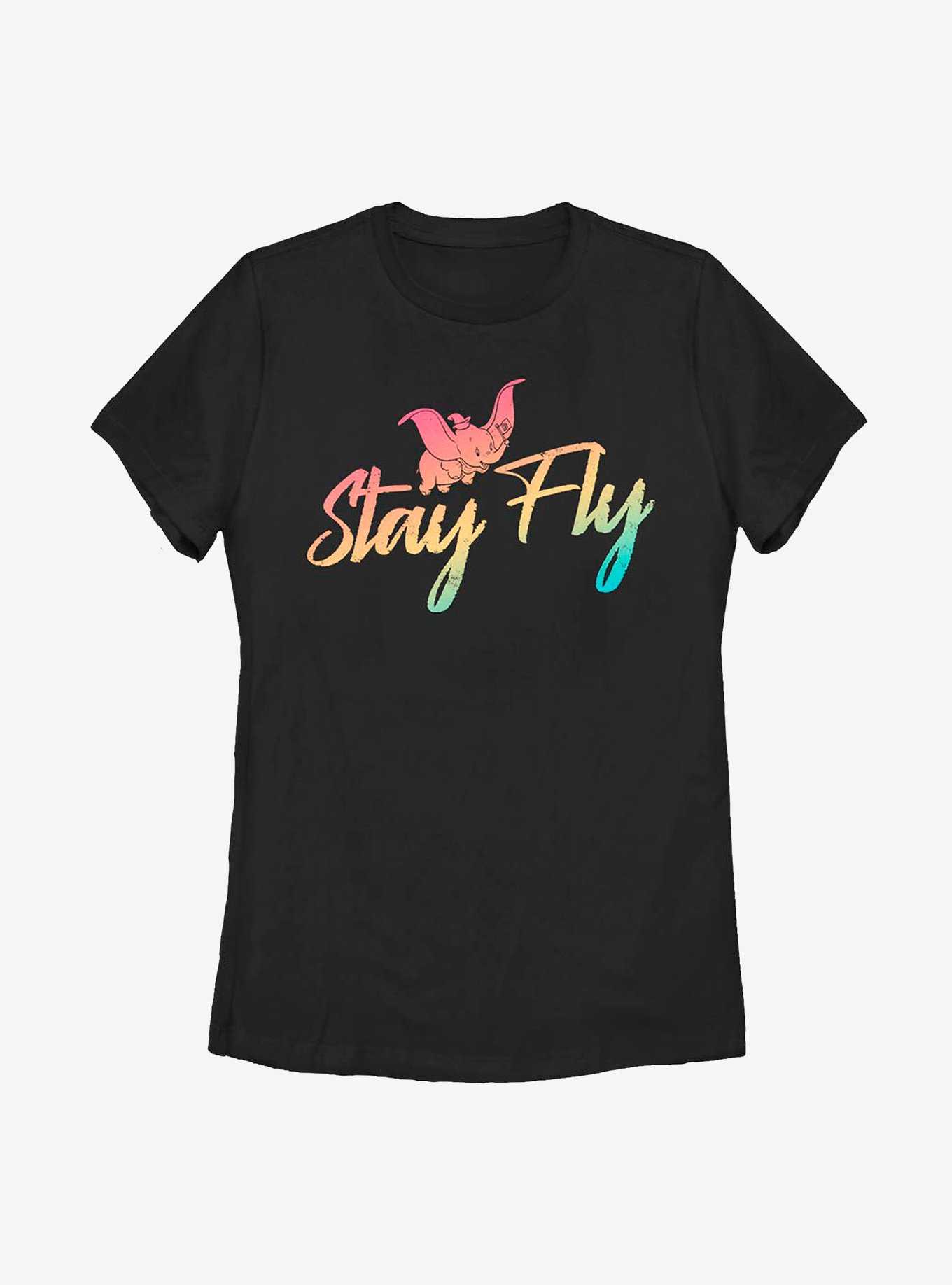 Disney Dumbo Stay Fly Womens T-Shirt, , hi-res