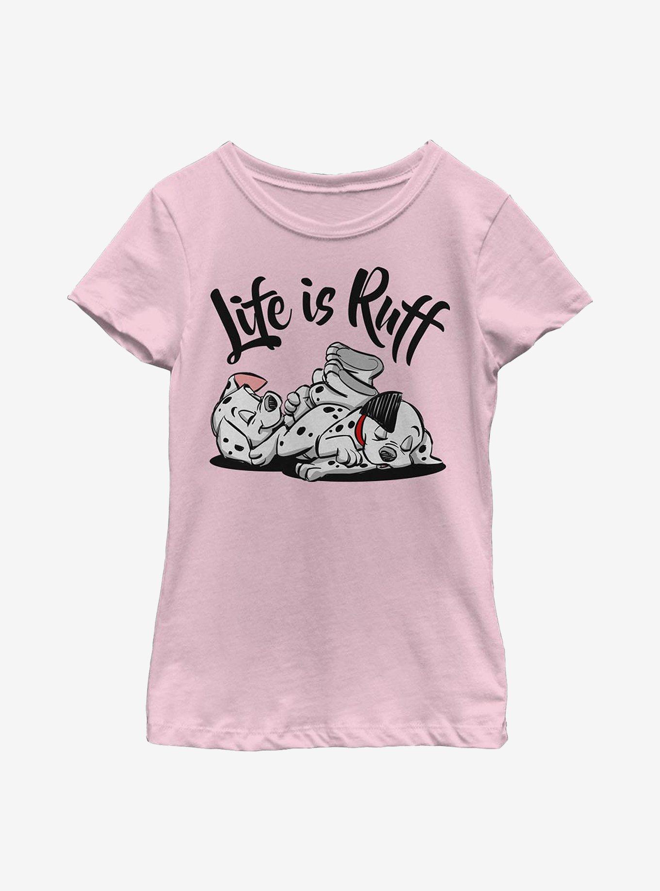 Disney 101 Dalmatians Life Ruff Youth Girls T-Shirt